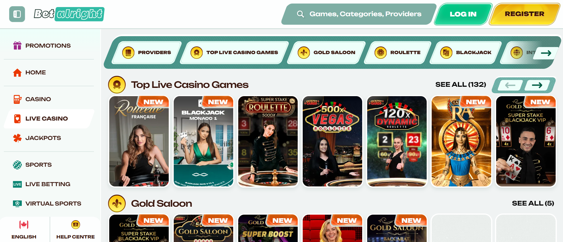 Betalright casino légal